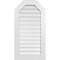 Ekena Millwork Octagonal Top Surface Mount PVC Gable Vent: Functional, w/ 3-1/2"W x 1"P Standard Frame, 22"W x 42"H GVPOT22X4201SF - alternate 1